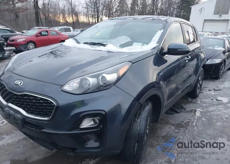 2021 Kia Sportage Lx из США, поврежденный, VIN KNDPMCACXM7936413